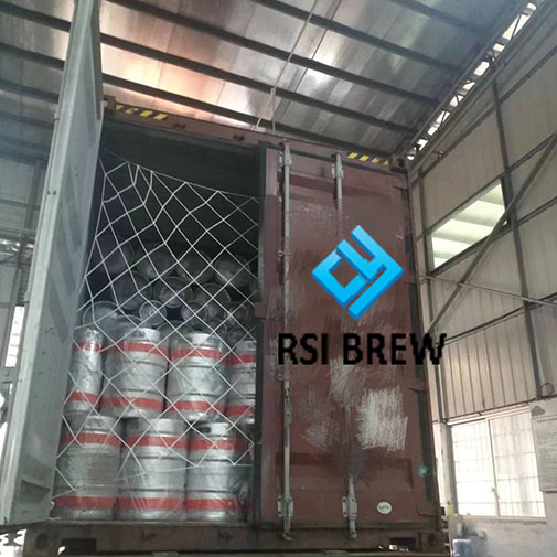 RSI Beer Keg are loading and preparing export