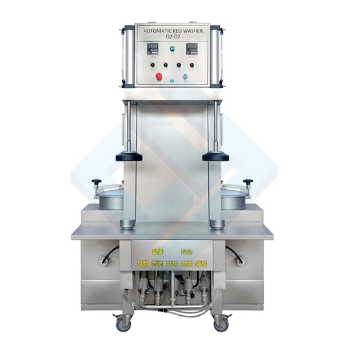 Q2-D2 Two-head automatic keg cleaning machine