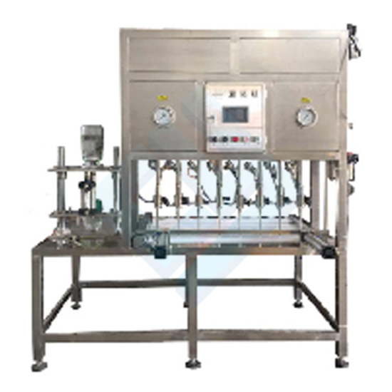 RS/FR-8 Semi-automatic glass bottle filling & caping 2 in 1 machine